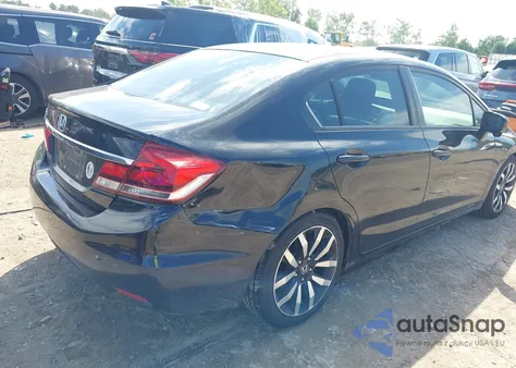 2014 Honda Civic Ex-L from USA, damaged, VIN 19XFB2F98EE034157